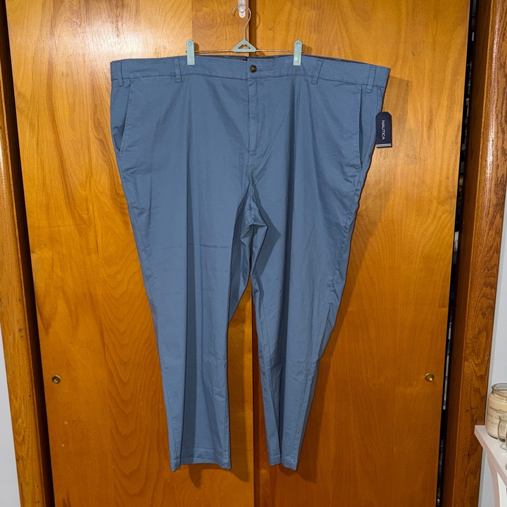 Nautica Men's Slate Blue Chinos
